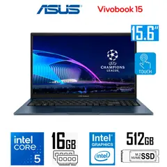 ASUS - Laptop vivobook 15 Intel core 5-120U Intel Graphics 16gb ram 512gb ssd 15.6″ FHD tactil