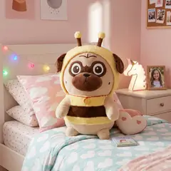 GENERICO - Peluche Perro Abeja 50 cm
