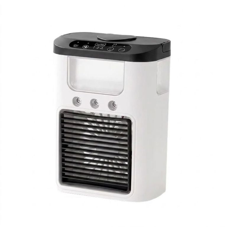 Ventilador Aire Acondicionado Air Cooler Fan Negro