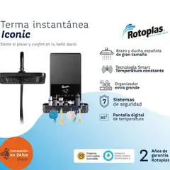 ROTOPLAS - Calentador de Agua Iconic Instantaneo