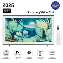 SAMSUNG - Televisor The Frame 55" Qled 4k Vision AI Smart TV QN55LS03F - Nuevo 2025