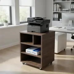 GENERICO - Mueble Auxiliar para impresora de melamina Milan