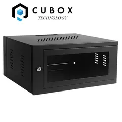 OEM - Gabinete Rack 6RU para DVR NVR y Cámaras de Seguridad Hecho de Metal Resistente