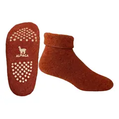 SUYOQ - Medias De Alpaca y Oveja, Antideslizantes, Slipper, Para El Frio