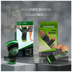 OEM - PACK PERFECTO PARA RODILLA + MUÑECA UNISEX