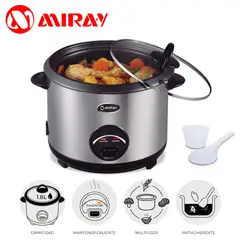 MIRAY - Olla Arrocera OM-T342 1.8 Litros – Silver