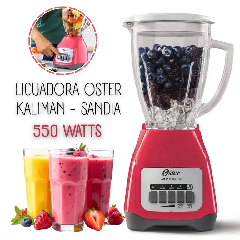 Licuadora Kaliman 2 velocidades mas pulsador - SANDIA