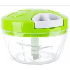 OEM - Picatodo Procesador Manual a Cuerda Triturador de Ajos Cebolla y Más - Colores Aleatorios