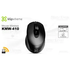 KLIPXTREME - Mouse Klip Xtreme Easihand KMW-410 Ergonómico Wireless