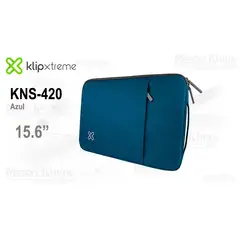 KLIPXTREME - Funda Klip Xtreme SquarePro KNS-420 15.6" Blue