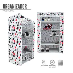 SM - ORGANIZADOR DE ZAPATOS 5 NIVELES DE PLASTICO