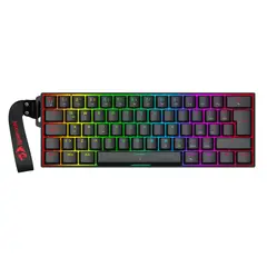 REDRAGON - TECLADO MAGNETICO FIZZ K617 HE RGB ALAMBRICO SP SW-ULTRA MAG