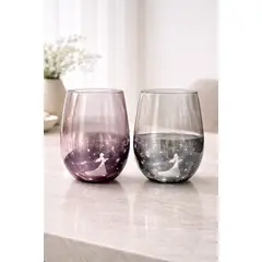 GENERICO - Vasos Galaxy Moon Set 2 unidades