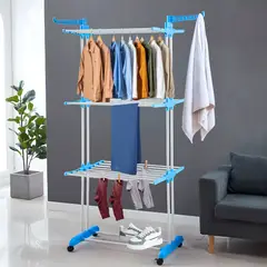 SM - ORGNIZADOR TENDEDERO METALICO PLEGABLE 50 KG