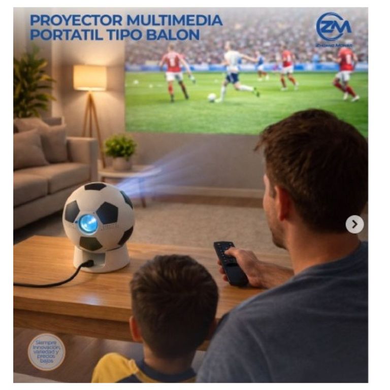 Proyector Multimedia Tipo Balón 4K