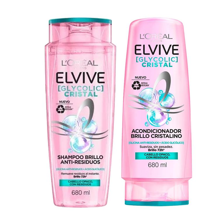 Shampoo + Acc Glycolic Cristal 680ml