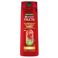 Garnier - Fructis Shampoo Borrador de Daño Post Química 350ml
