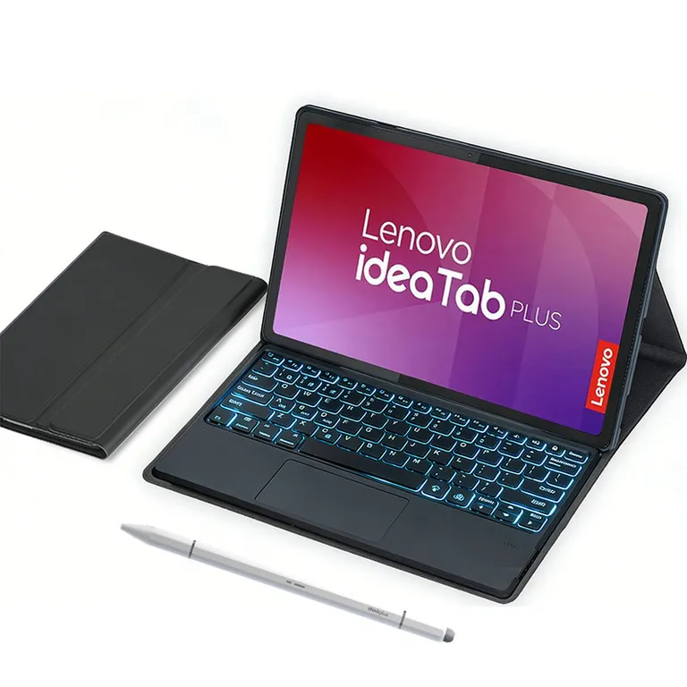 Tablet Pad Plus 12 8G+128G 10200mAh de con WiFi - plata+Negro luminsos teclado Lápiz óptico