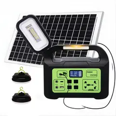 SANC - Kit Solar con Estación energía portátil 150W Salida de 220v
