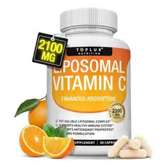 GENERICO - Vitamina C Liposomal 2100mg Toplux + Obsequio