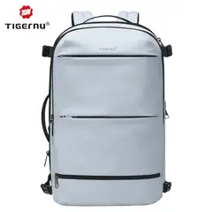 TIGERNU - Mochila Expandible Viajera Gran Capacidad porta Laptop 17″ T-B9831 - Blue