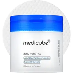MEDICUBE - Zero Pore Pad 2.0 – Almohadillas Exfoliantes AHA/BHA para Poros y Acné