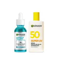 Garnier - Anti Imperfecciones Serum Booster + Protector Solar Serum UV