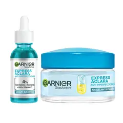 Garnier - Anti Imperfecciones Serum Booster + Gel Matificante