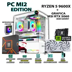 RYZEN - Computadora Gamer Pro 5 9600X RAM 16GB DDR5 SSD 1TB GRAFICA RTX 5060 8GB