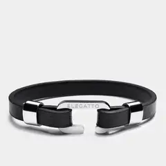 GENERICO - Pulsera ELEGATTO Morelle C cuero genuino