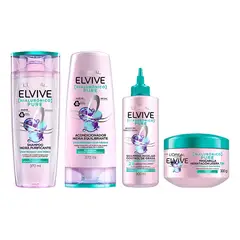 ELVIVE - Pack Pure Shampoo+shampoo Micelar+aco+ Mascarila