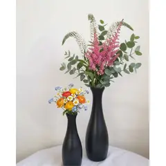 DECORA FLORES - FLORERO CARTAGENA M - NEGRO