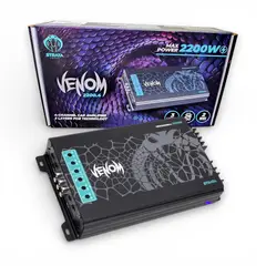 STRATA - Amplificador Digital 4 Canales 2200W VENOM