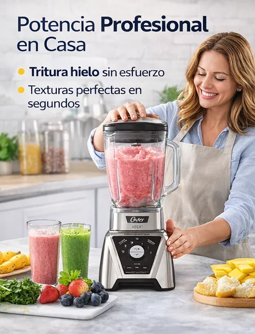 Licuadora Xpert 1500W BLST3B-CPG Potencia Profesional en Casa
