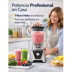 OSTER - Licuadora Xpert 1500W BLST3B-CPG Potencia Profesional en Casa