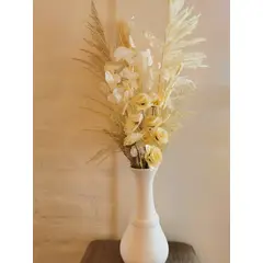 DECORA FLORES - FLORERO RIO S - BLANCO