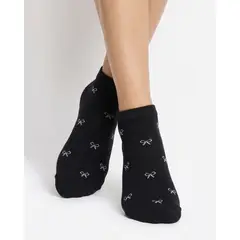 GENERICO - Medias taloneras mujer LAZO 12 pares- Algodón