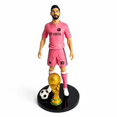 GENERICO - Figura de coleccion Copa Mundial de Fútbol LIONEL MESSI  EDICION LIMITADA.