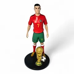 GENERICO - Figura de coleccion Cristiano Ronaldo - Futbol copa mundial EDICION LIMITADA