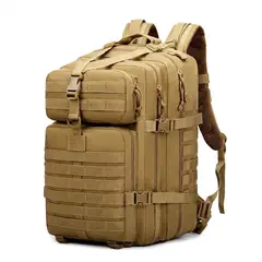 GENERICO - Mochila Militar Tactica Gran Capacidad 45l Reforzada Viaje Trekking Outdoor Bolso Deportivo Ejercito