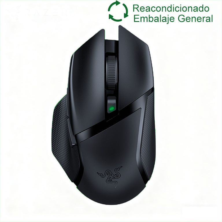 Gamer Mouse Basilisk X HyperSpeed Reacondicionado SemiNuevo-Negro