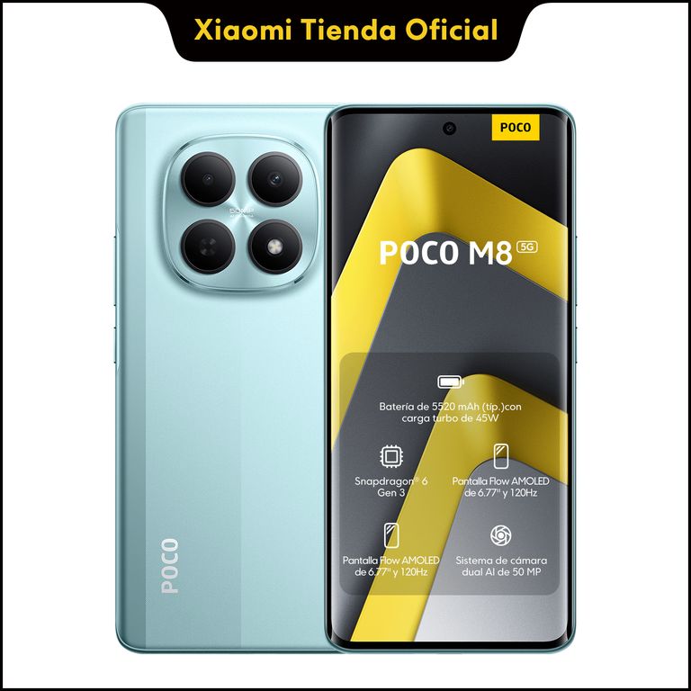 POCO M8 5G Verde 8GB + 256GB
