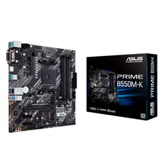 ASUS - Placa Madre Prime B550M-K Argb Socket Am4 Pcie 4.0 Net Gigabit