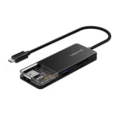 CABLETIME - Adaptador Hub Cb04B 6 En 1 Usb-C - Conecta Y Expande Tus Dispositivos Fácilmente