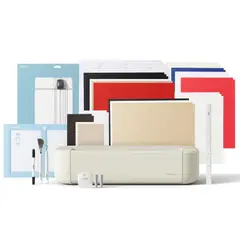 Cricut - Plotter De Corte Explore 5 + Essential Bundle Bluetooth Compatible Con Smart Materi