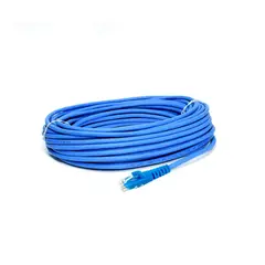 DIXON - Cable De Red Cat 6 15M - Patch Cord Azul De Alta Velocidad Para Conexión Fiable