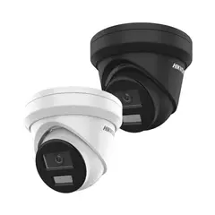 Hikvision - Cámara De Vigilancia Turret 8 Mp Acusense Smart Hd Con Tecnología Avanzada Para