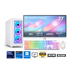 GENERICO - PC Core Ultra 7 ProPC RX-560 16GB 512GB gráficos Intel W11HOME