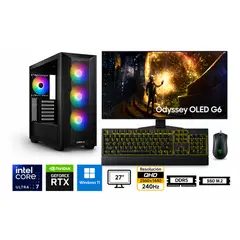 GENERICO - PC Core Ultra 7 265KF 2TB GEFORCE RTX 5070 Ti 16GB 27