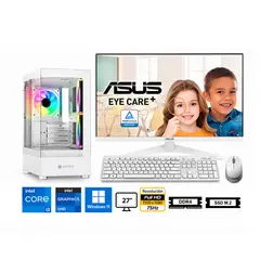 GENERICO - Pc Core I3-12100 Propc Fx-630M 8-512-27" Graficos Intel Uhd 730, W11Home + Microsoft Offic